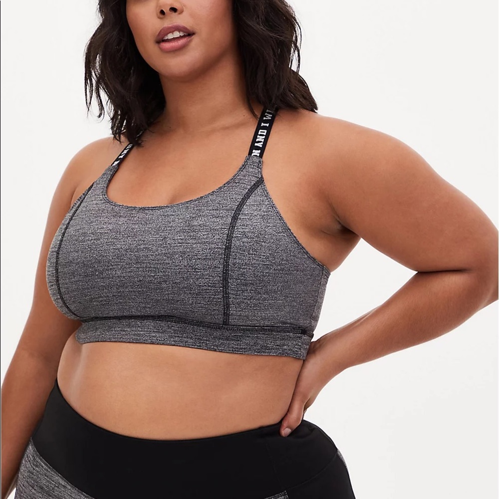 Size 3 torrid space dye sports bra